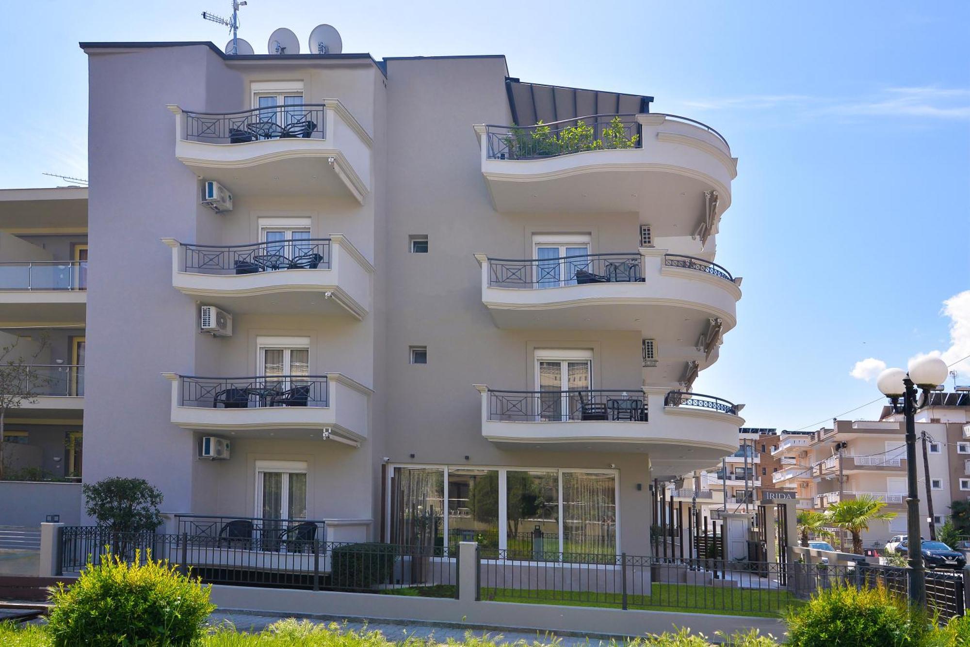 Irida Apartments Лептокария Экстерьер фото