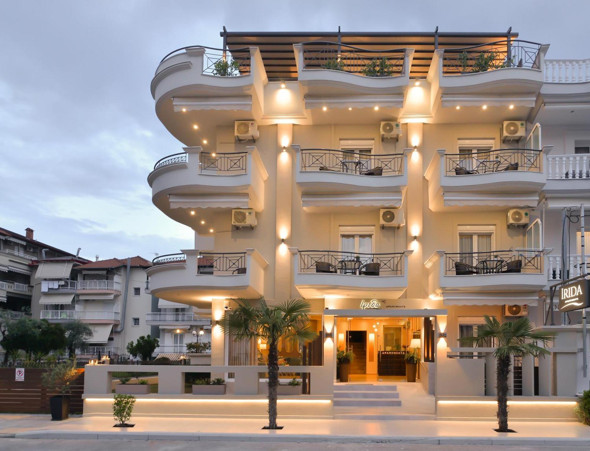 Irida Apartments Лептокария Экстерьер фото