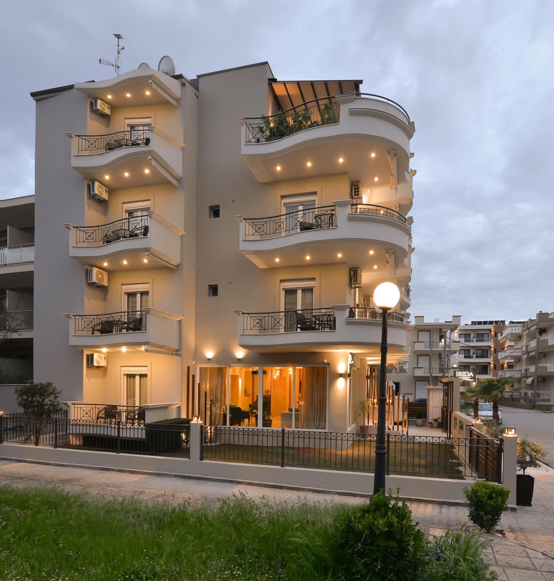 Irida Apartments Лептокария Экстерьер фото