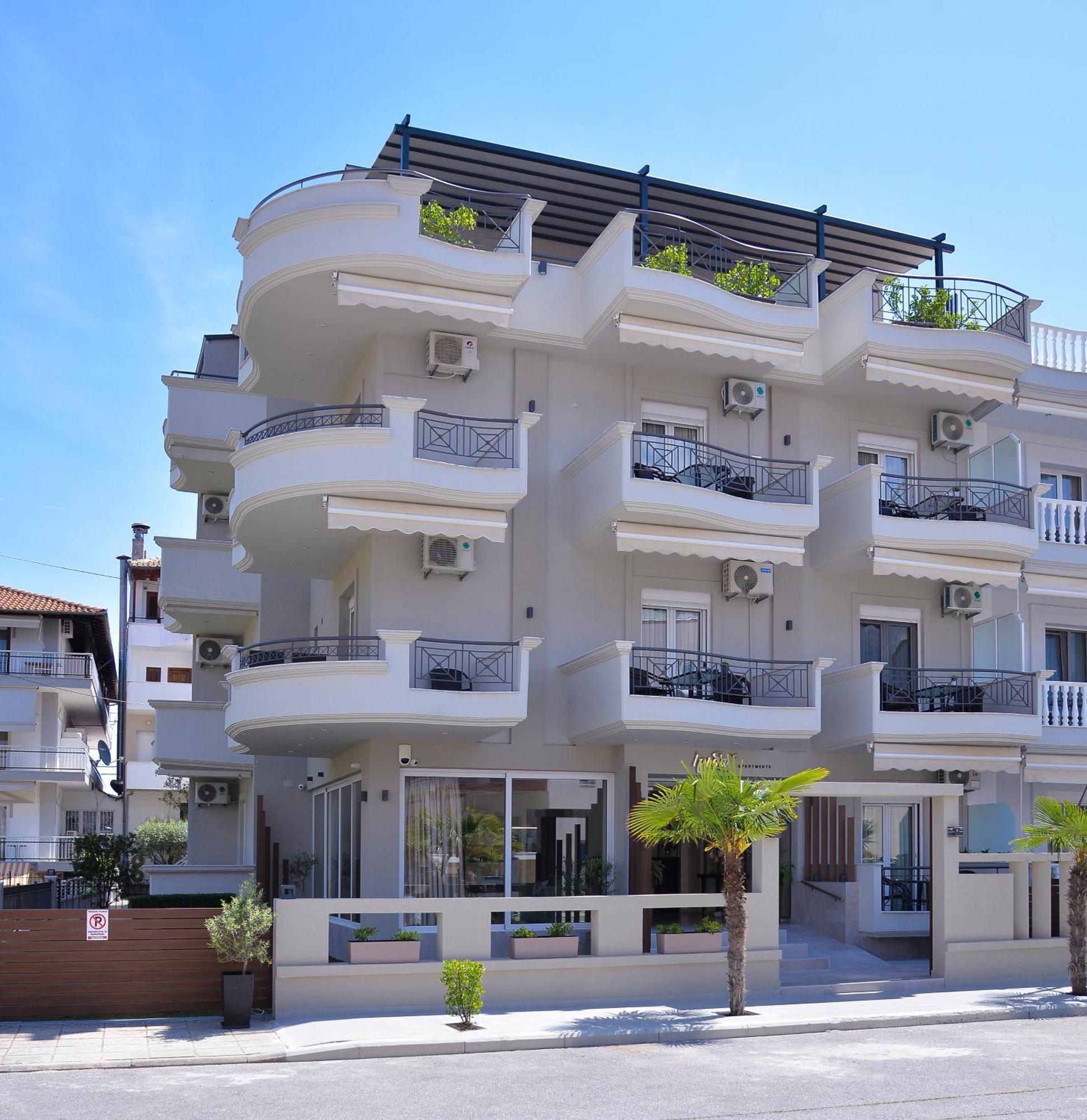 Irida Apartments Лептокария Экстерьер фото
