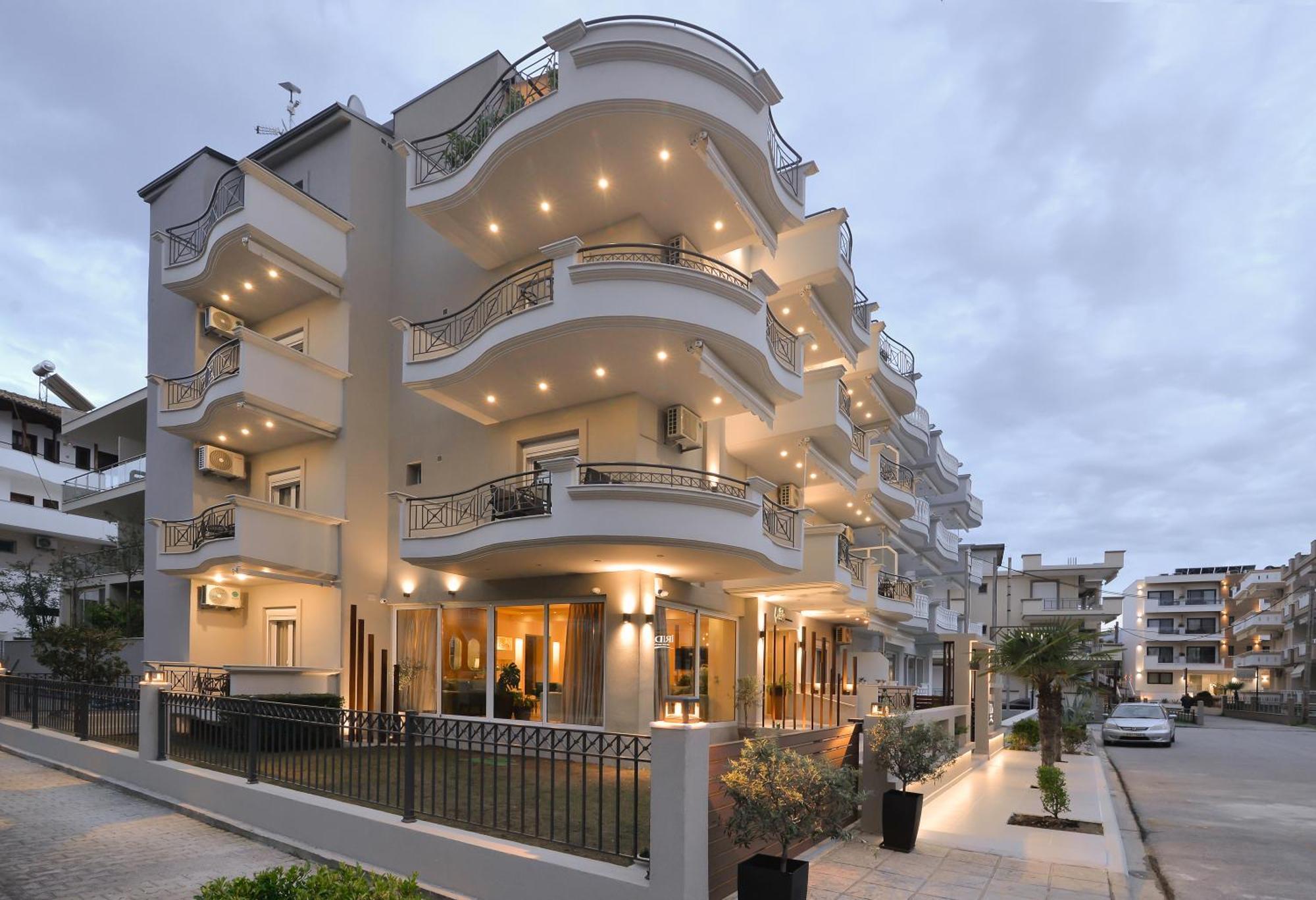 Irida Apartments Лептокария Экстерьер фото