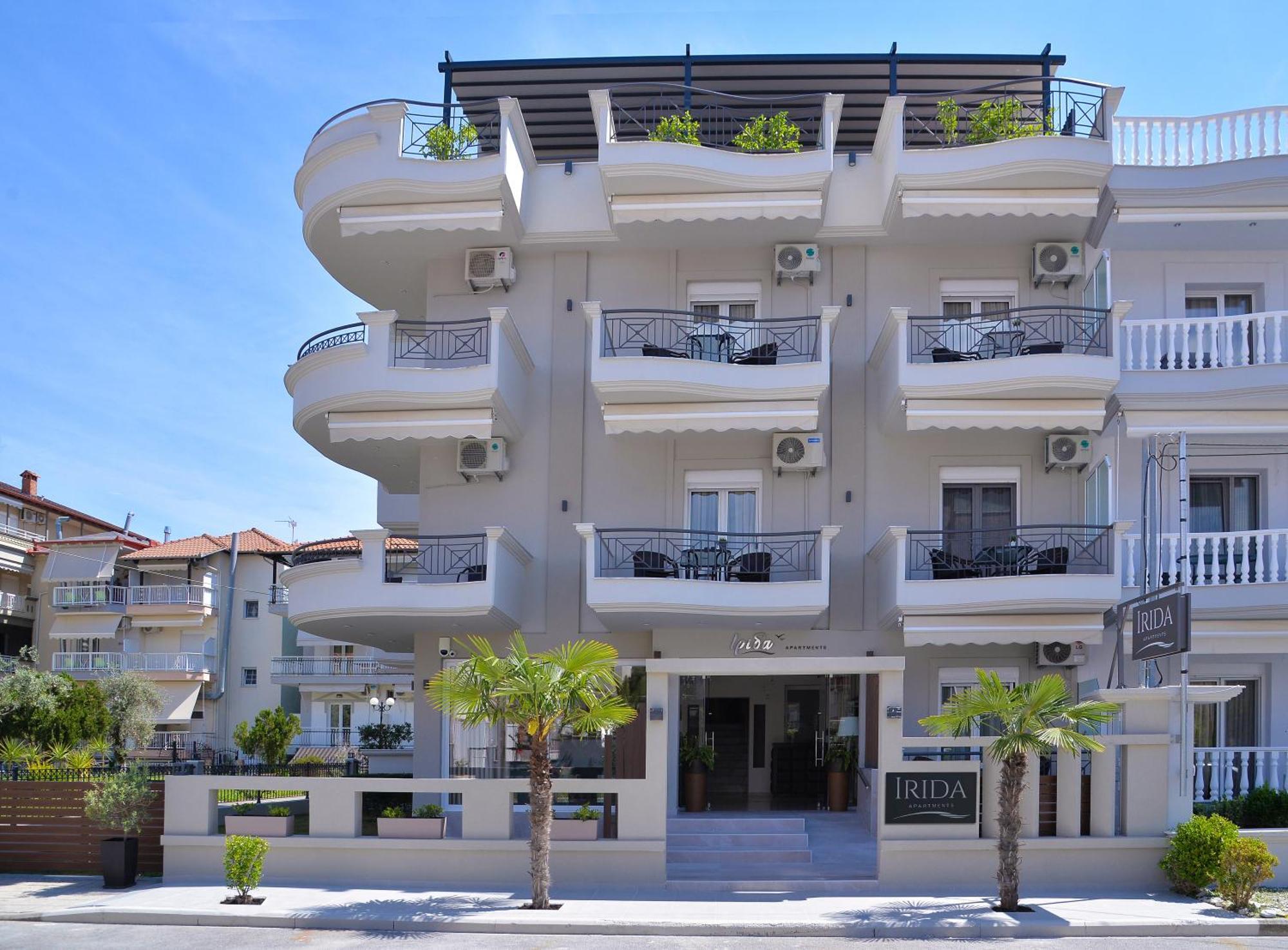 Irida Apartments Лептокария Экстерьер фото