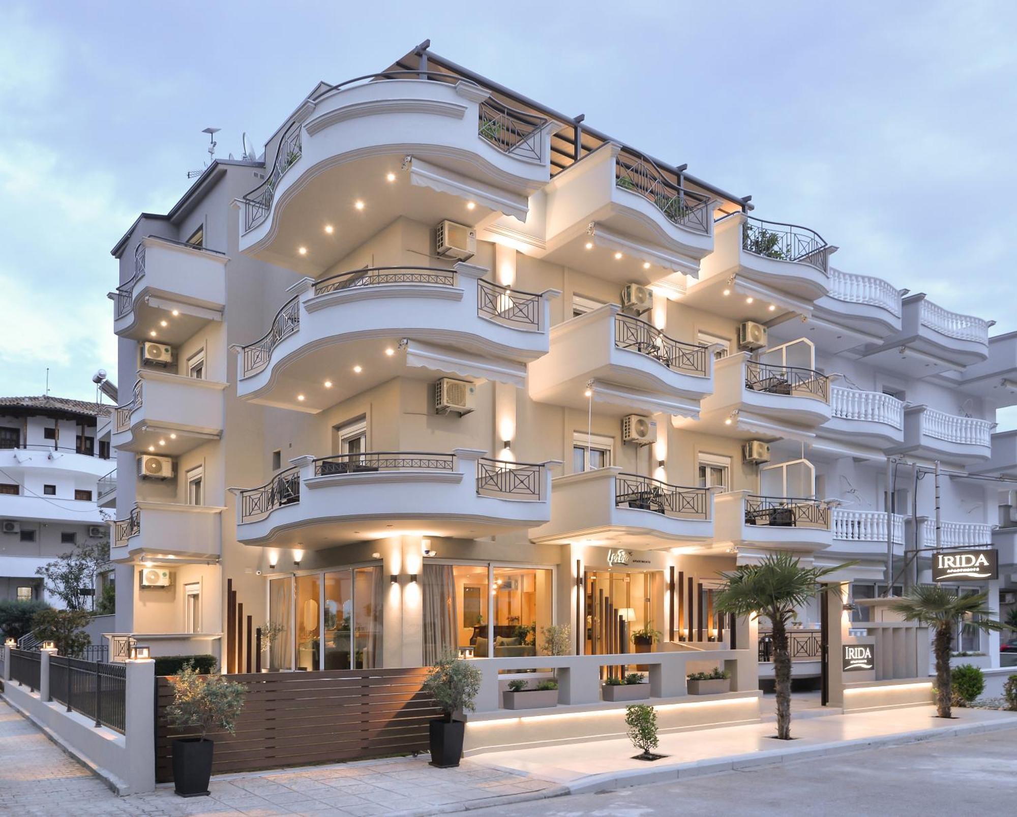 Irida Apartments Лептокария Экстерьер фото